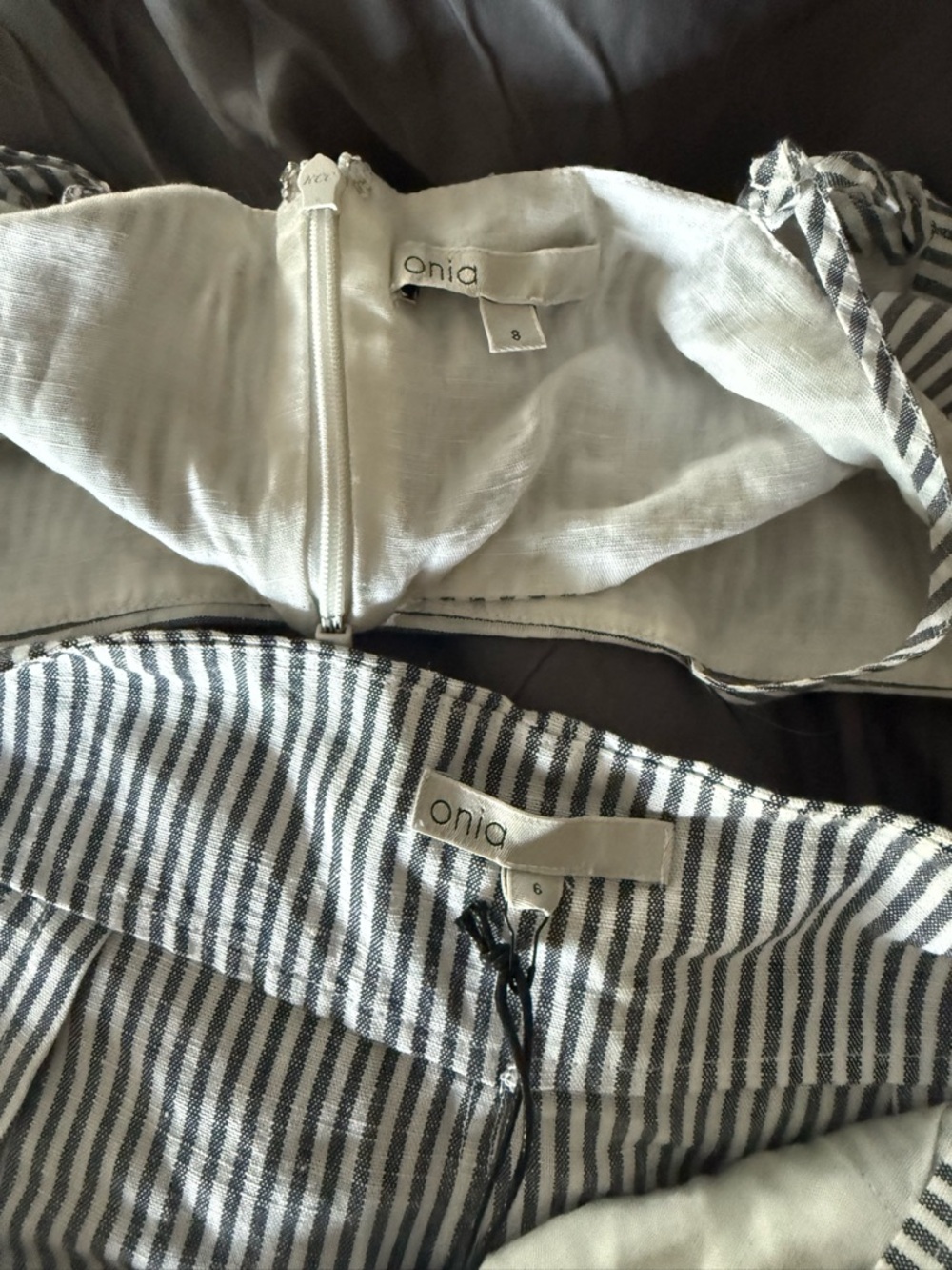 Onia Striped Linen Set - Picture 3 of 5